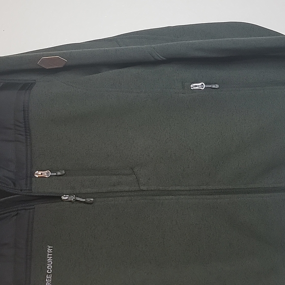 Free County Green Full Zip Fleece - Picture 4 of 6